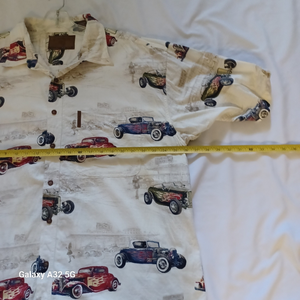 Clearwater Outfitters Size XXL Men's Classic Car Print Shirt - Picture 12 of 16